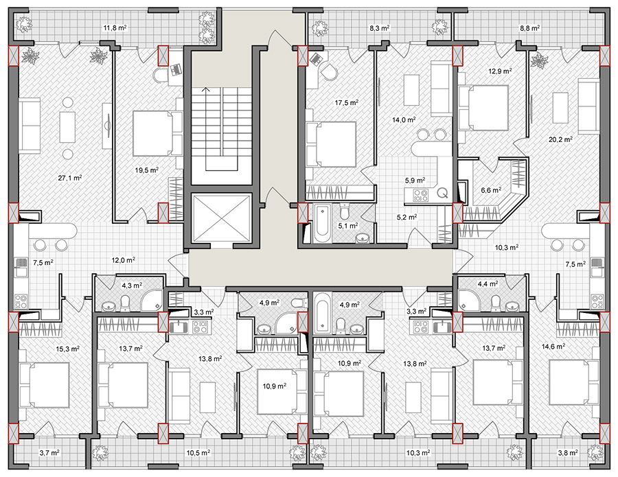 old-street - Floor 13