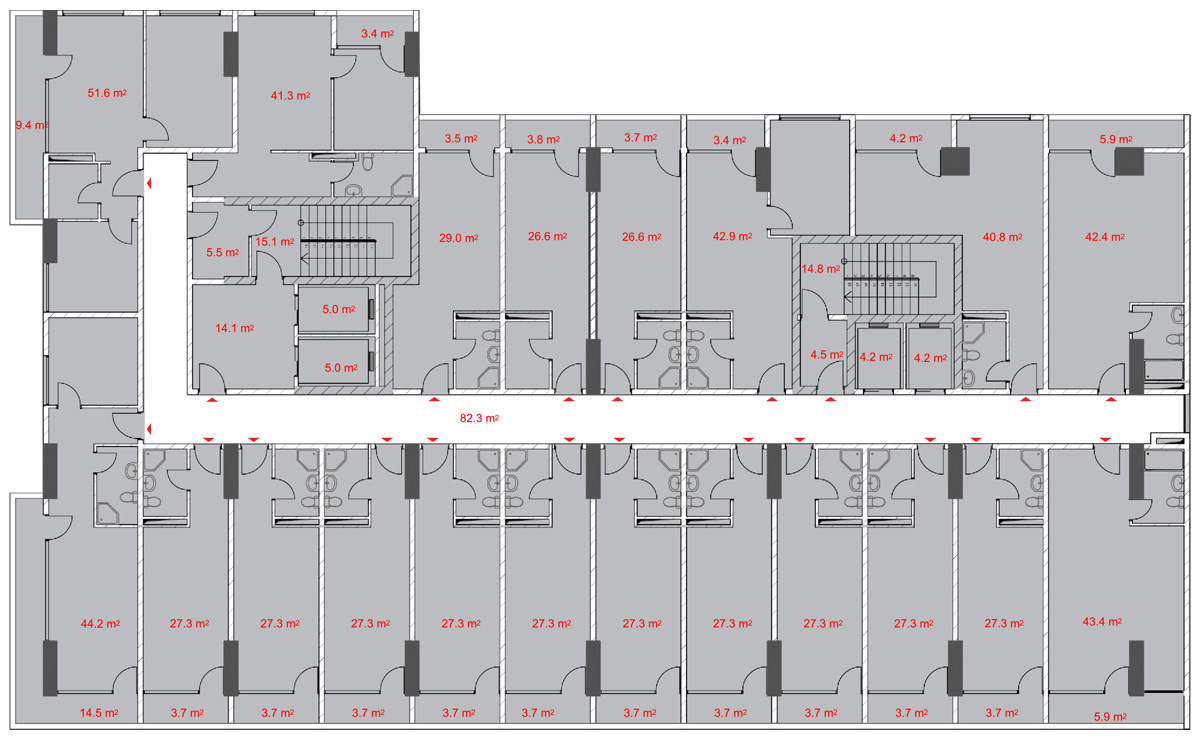 white-line - Floor 11